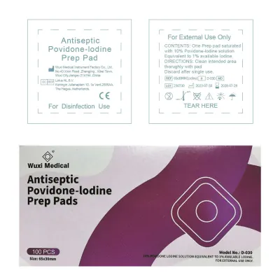 Povidone-Iodine Prep Pads