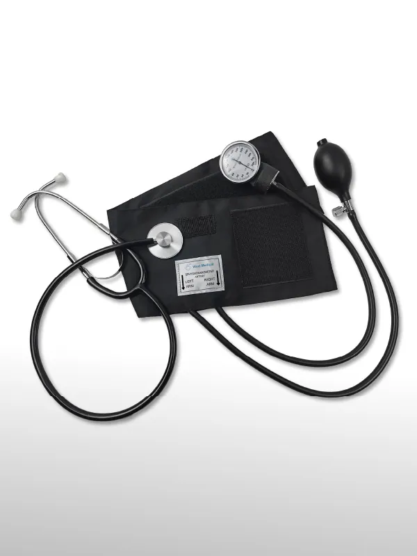 Aneroid Sphygmomanometer With Stethoscope